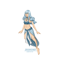 Diamond Azure of Ice Poster